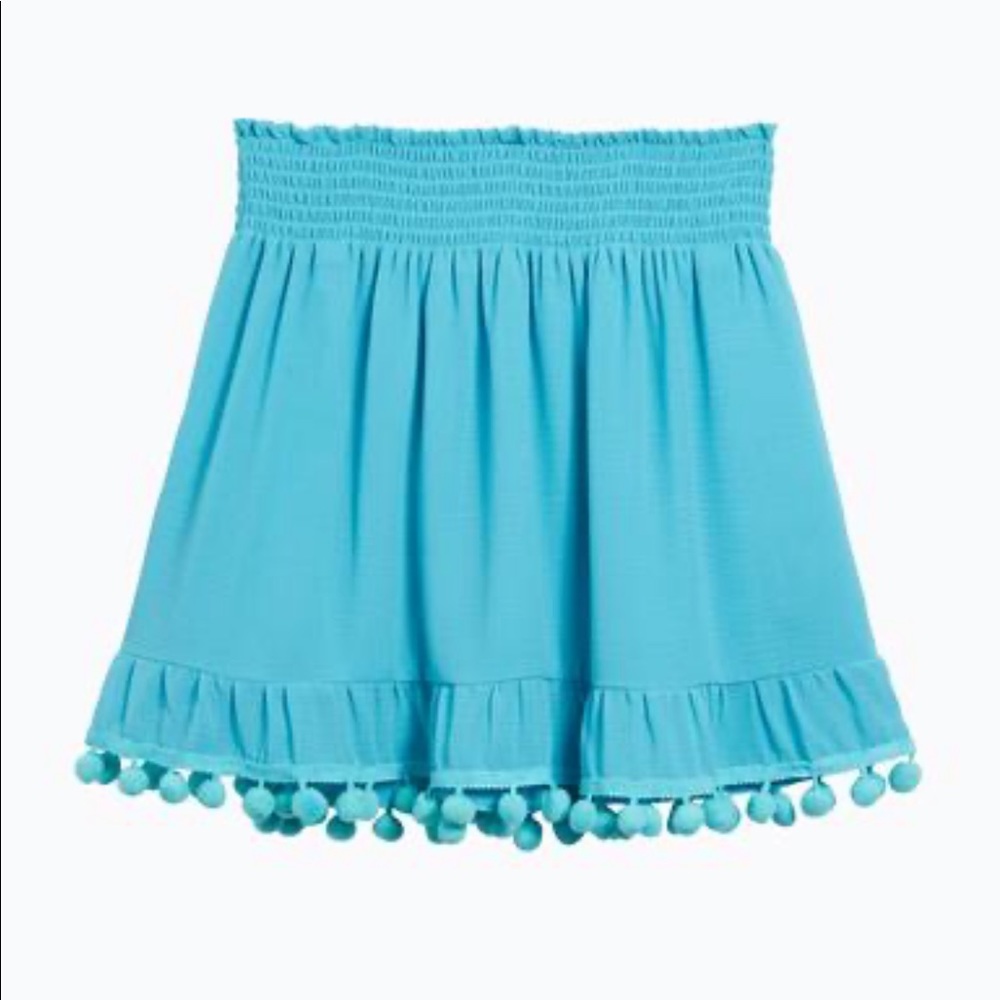 Ramy Brook Stevie skirt turquoise
